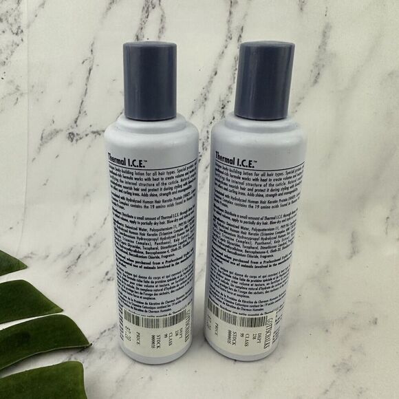 Joico Thermal I.C.E. Heat Activated Volumizer New Lot of 2 8.45 fl oz Bottle Ice - Picture 3 of 3